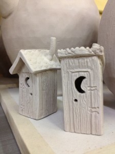 pottery outhouses